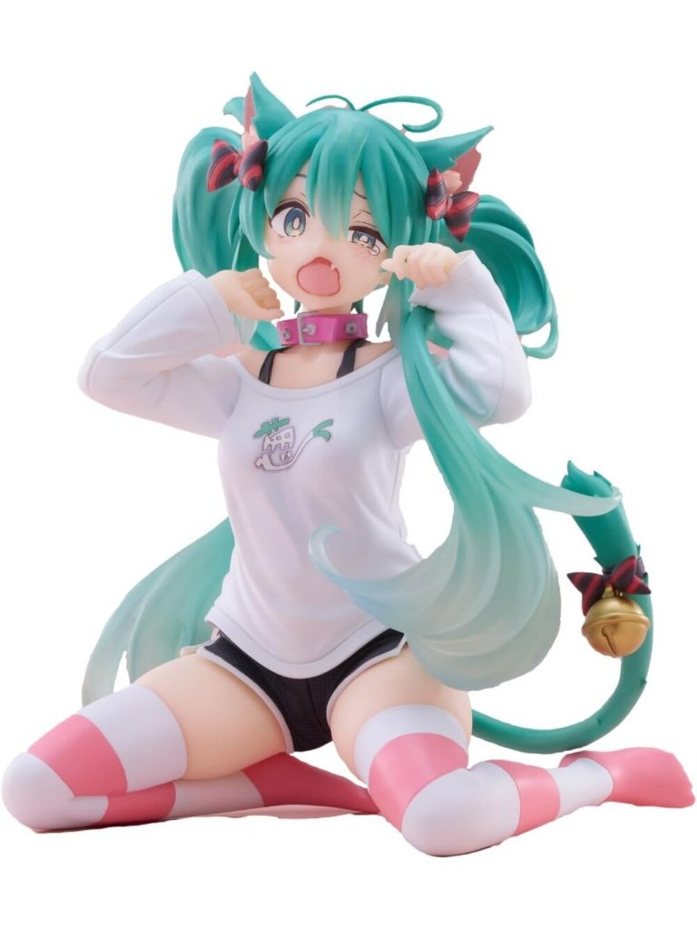 Cute Hatsune Miku Desktop Figure | Adorable Collectible for Fans & Decor